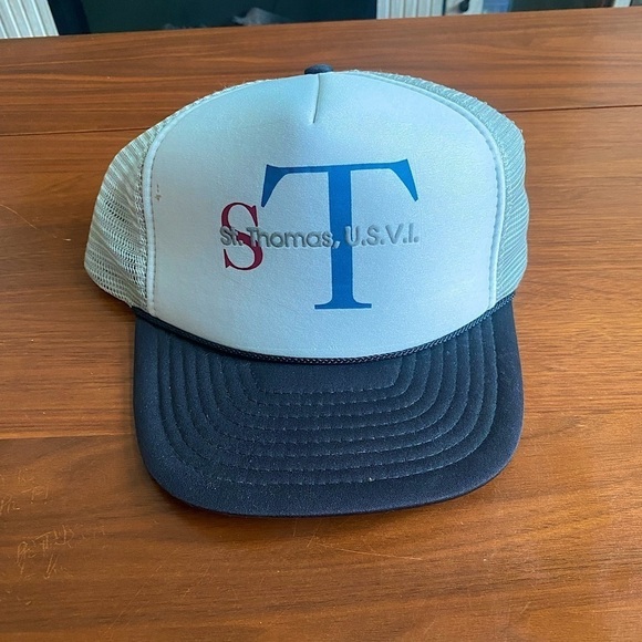 St. Thomas U.S.V.I Destination Trucker Hat - Picture 1 of 5